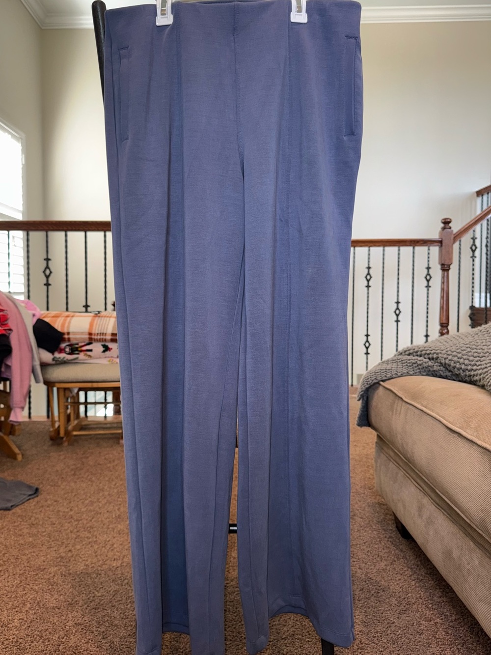 a new day Navy Wide-Leg Pull-On Pants